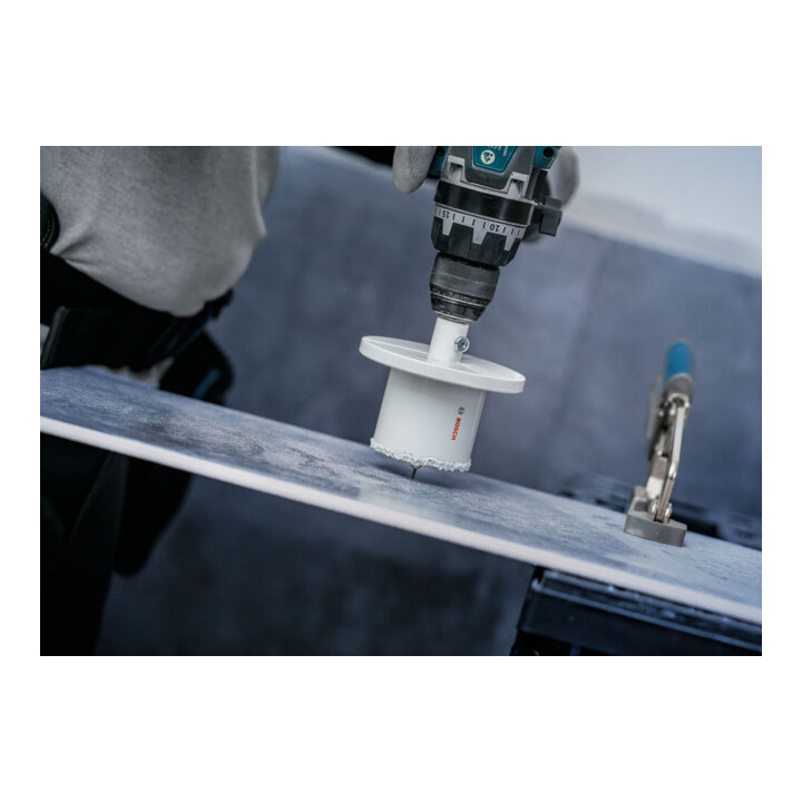 Bosch Boorzaag voor baksteen en zachte tegels met opzethouder, 67 x 60 mm