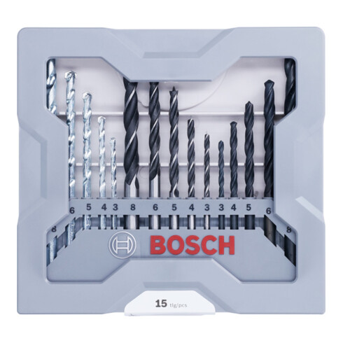 Bosch boren set, gemengd, 3-8 mm, 3-8 mm, 3-8 mm