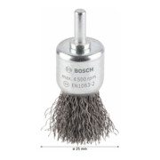 Bosch borstel golvend 0,3 mm 25 mm 4500 tpm-4