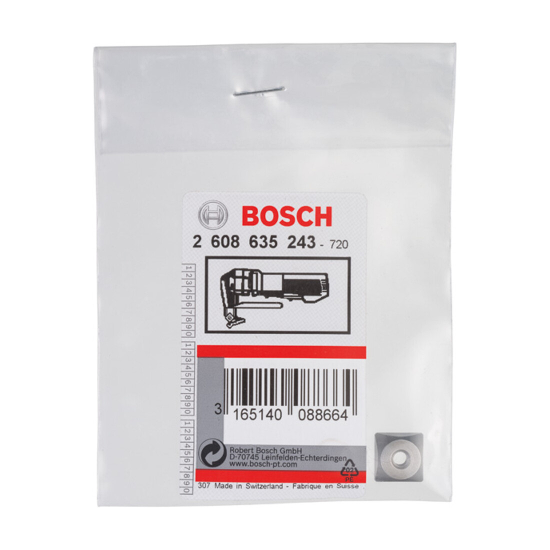 Bosch bovenmes en ondermes GSC 10.8 V-LI / 1.6 / 160 / GSC 12V-13
