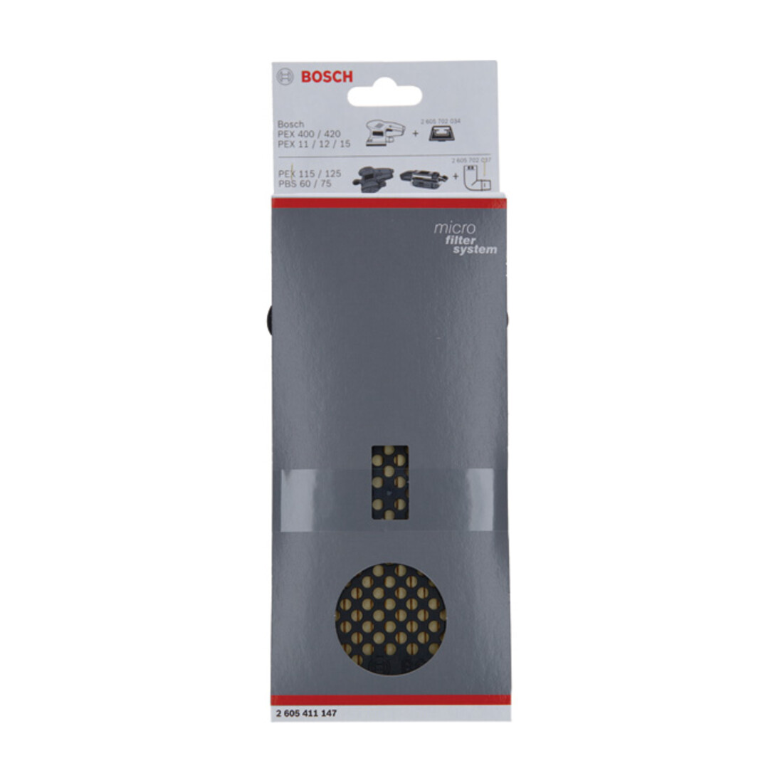 Bosch Box polvere per HW3 completo per GEX PEX GSS PBS