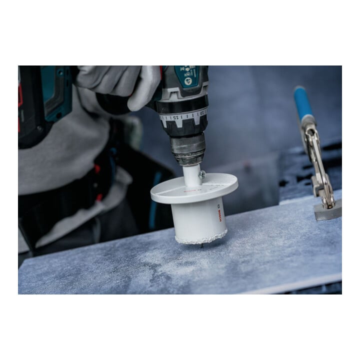 Bosch Brick and Soft Tile Lochsäge mit Aufsteckhalter, 103 x 60 mm
