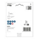Bosch Bride de fixation pour scie-cloche Brick and Soft Tile, 33-103 mm