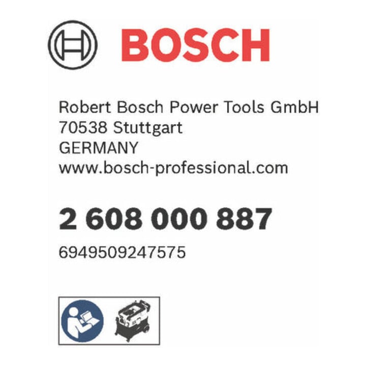 Bosch Brosse d'aspiration COMBI