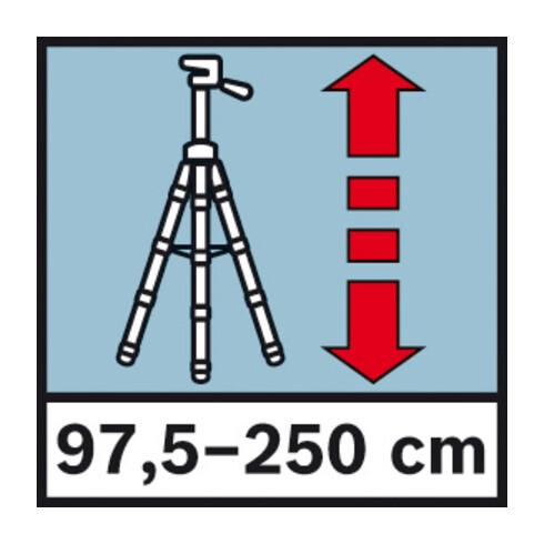 Bosch BT 250 bouwstatief