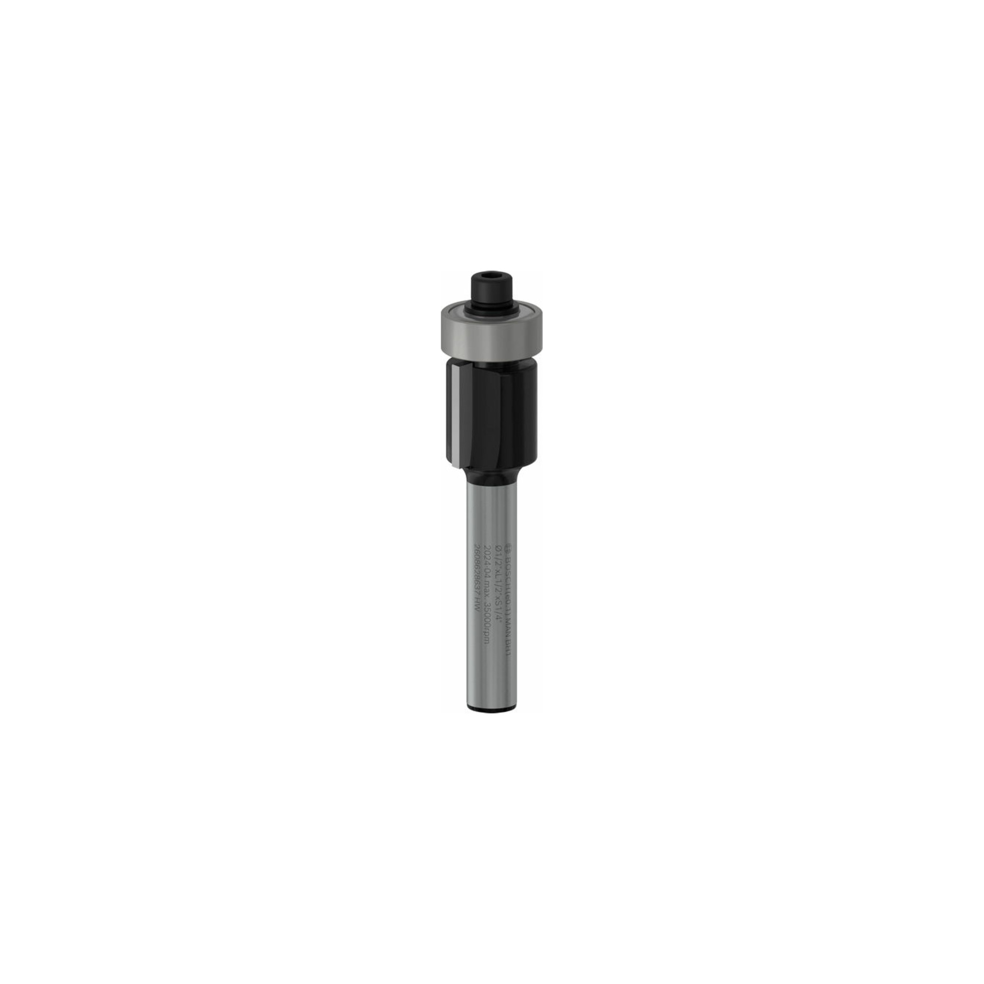 Bosch Bündigfräser 1/4", D1 12,7 mm, L 12,7 mm, G 56 mm