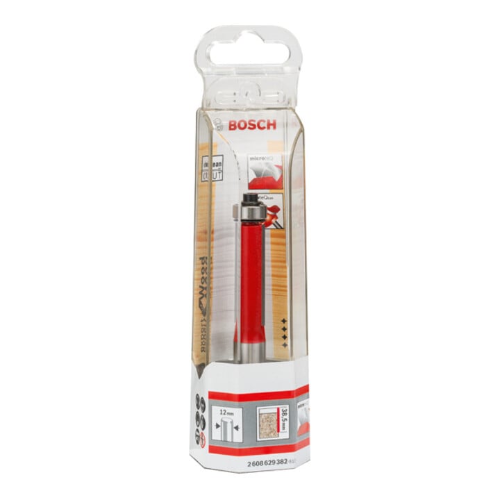 Bosch Bündigfräser Expert for Wood 12 mm D1 12,7 mm L 38,5 mm G 93,6 mm