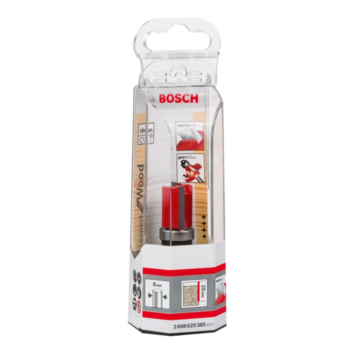 Bosch Bündigfräser Expert for Wood 8 mm D1 16 mm L 20 mm G 60 mm