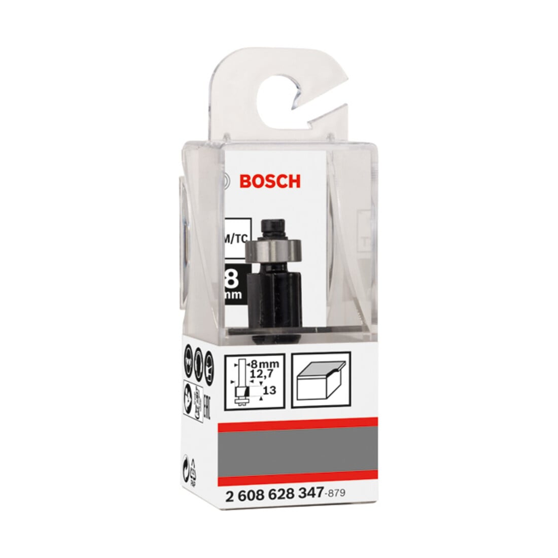 Bosch Bündigfräser Standard for Wood 8 mm D1 12,7 mm L 13 mm G 56 mm
