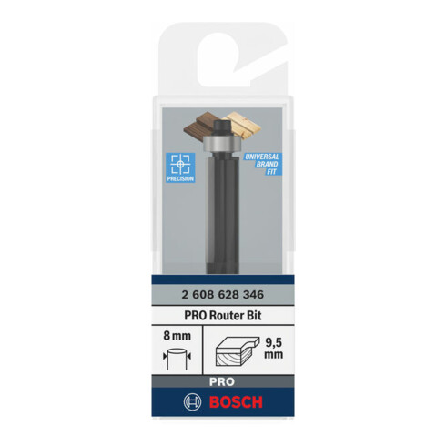 Bosch Bündigfräser Standard for Wood 8 mm D1 9,5 mm L 25,4 mm G 68 mm