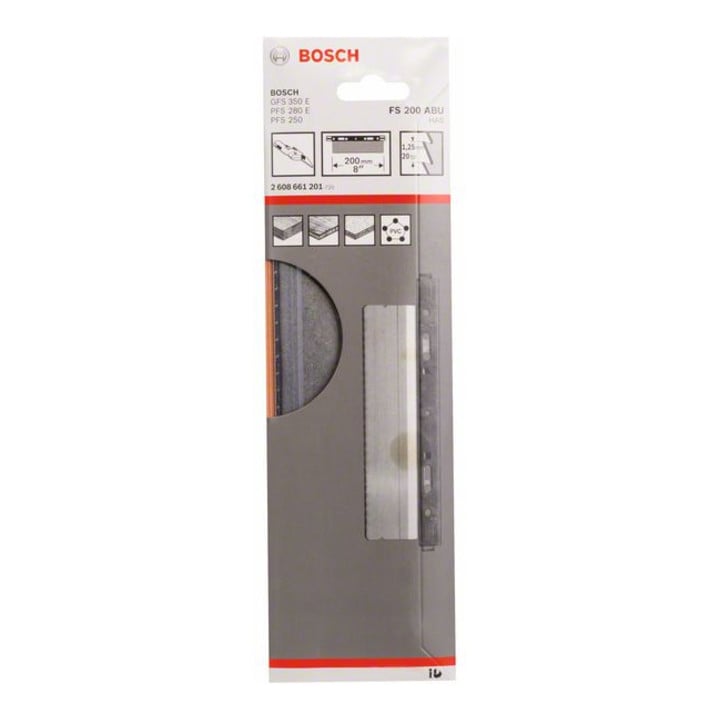 Bosch Bündigsägeblatt FS 200 ABU HAS 200 mm 1,25 mm