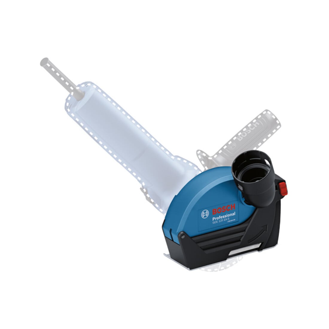 Bosch Calotta di aspirazione Easy-Adjust GDE 125 EA-S accessorio di sistema