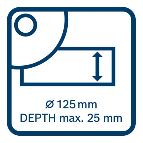 Bosch Calotta di aspirazione Easy-Adjust GDE 125 EA-S accessorio di sistema