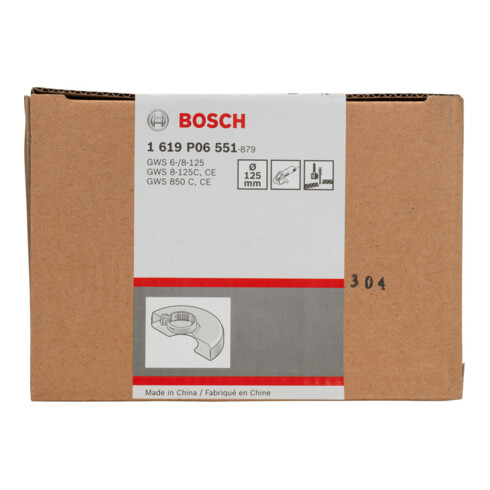 Bosch Calotta di protezione con piastra di copertura 125mm per GWS 6-125