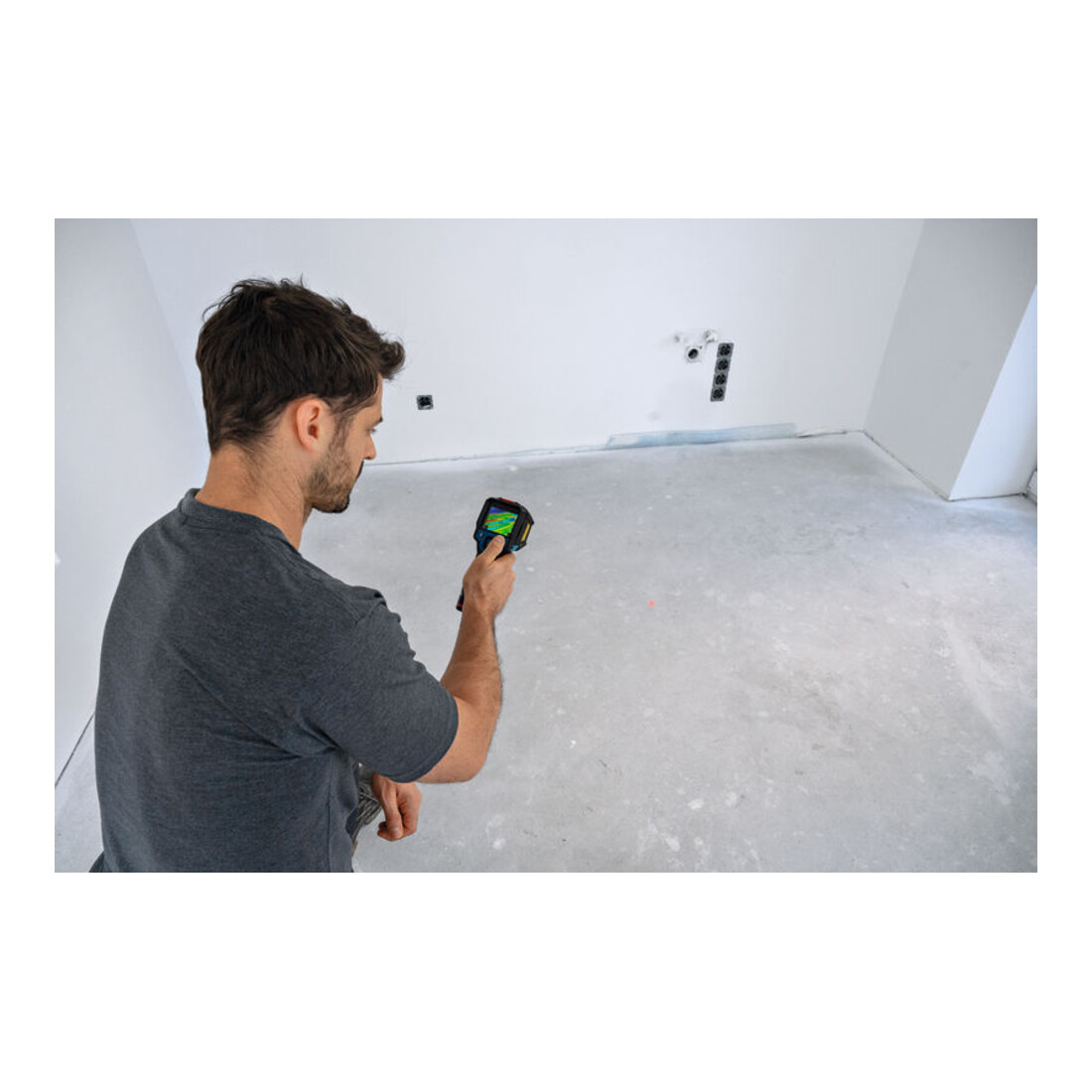 Bosch Caméra thermique GTC 12V-450-13, 1 x Batterie GBA 12V 2.0Ah en L-BOXX