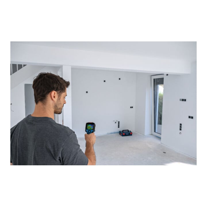 Bosch Caméra thermique GTC 12V-450-13, adaptateur batterie AA1 alcaline, 4 x 1,5 pile (AA)