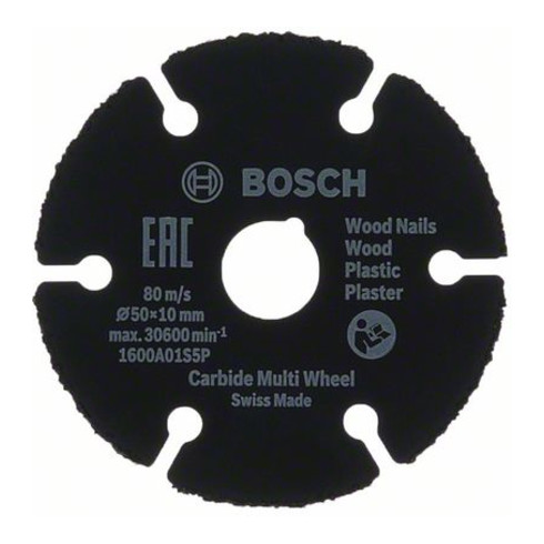 Bosch Carbide Multi Wheel Trennscheibe 50 x 10 mm