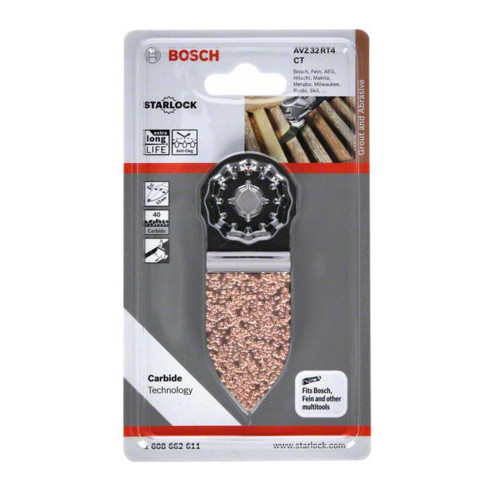 Bosch Carbide-RIFF Schleiffinger AVZ 32 RT4 50 x 32 mm