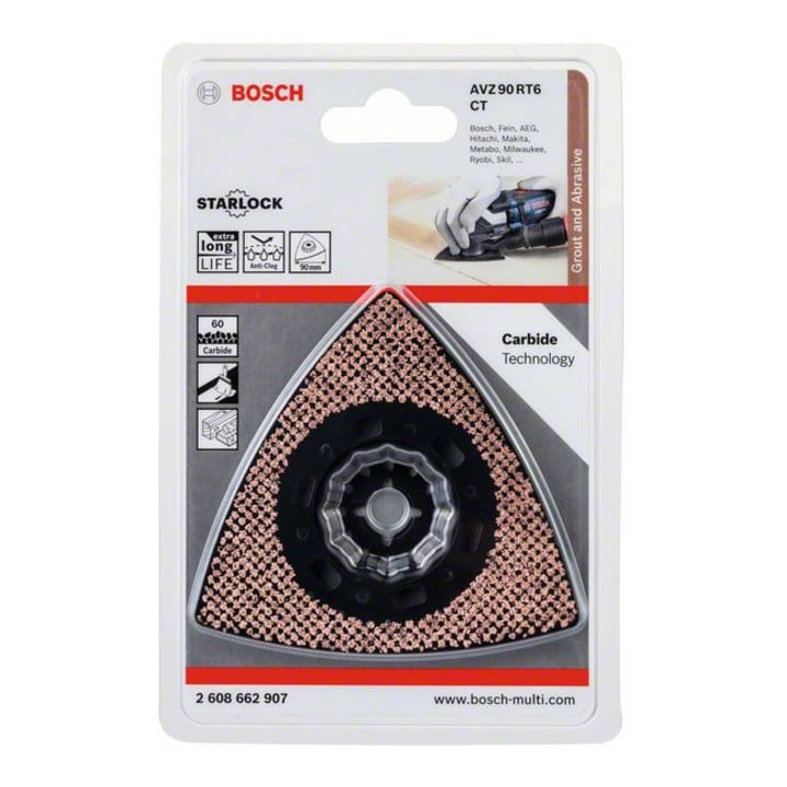 Bosch Schleifplatte AVZ 90 RT6, 90 mm