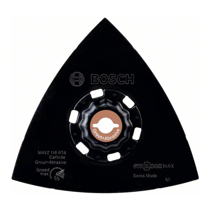 Bosch Carbide-RIFF Schleifplatte MAVZ 116 RT4 116 mm 40