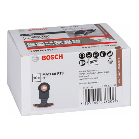 Bosch Carbide-RIFF Segmentsägeblatt MATI 68 RT3 68 x 30 mm