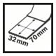Bosch Carbide Tauchsägeblatt MAIZ 32 AT Metal, 70 x 32 mm