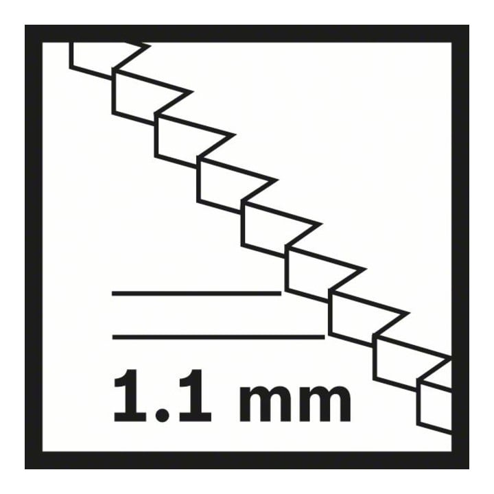 Bosch Carbide Tauchsägeblatt MAIZ 32 AT Metal, 70 x 32 mm