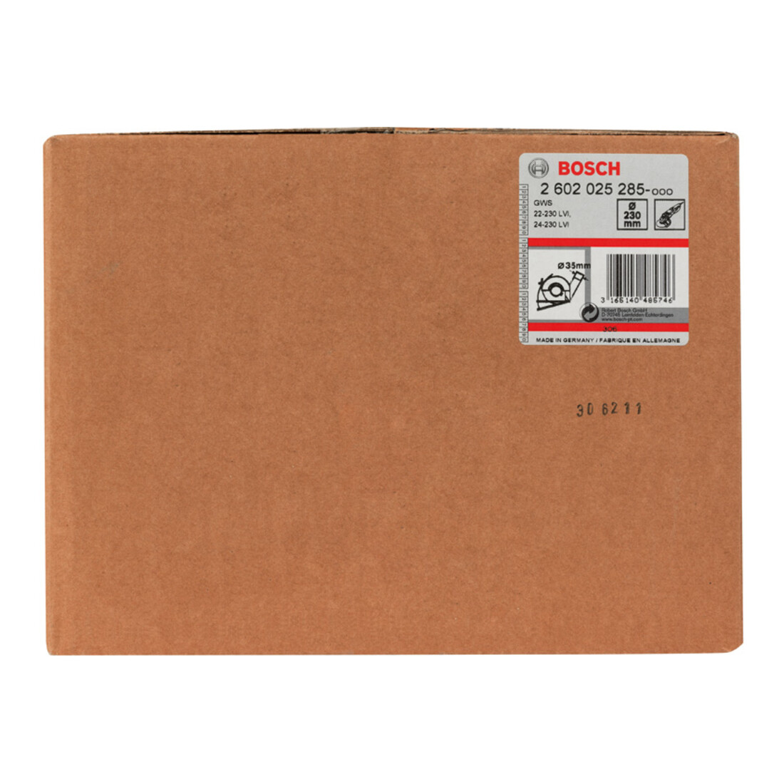 Bosch Carrello di guida con cofano di aspirazione per separare, Cinghia di serraggio 230mm