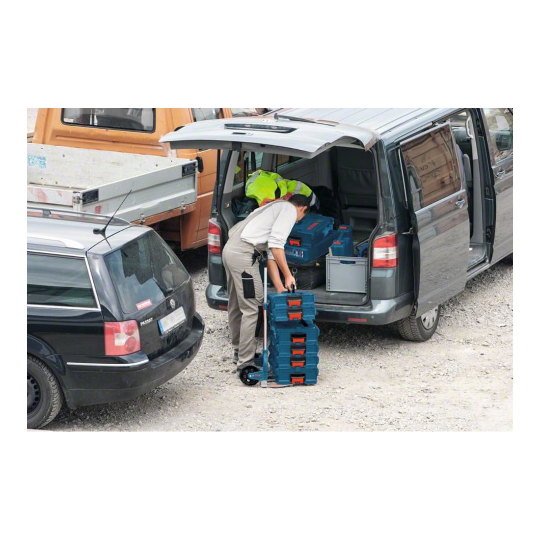 Bosch Carrello in alluminio Caddy pieghevole