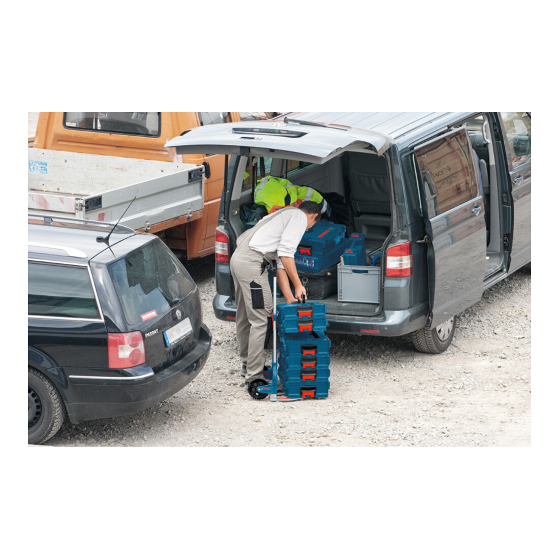 Bosch Carrello in alluminio Caddy pieghevole