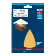 Bosch Carta abrasiva EXPERT C470 a 7 fori per levigatrice multipla, 100x150mm G 120 10pz.-2