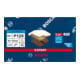 Bosch Carta abrasiva Expert C470 per levigatrice Delta, 93mm, G 120-4