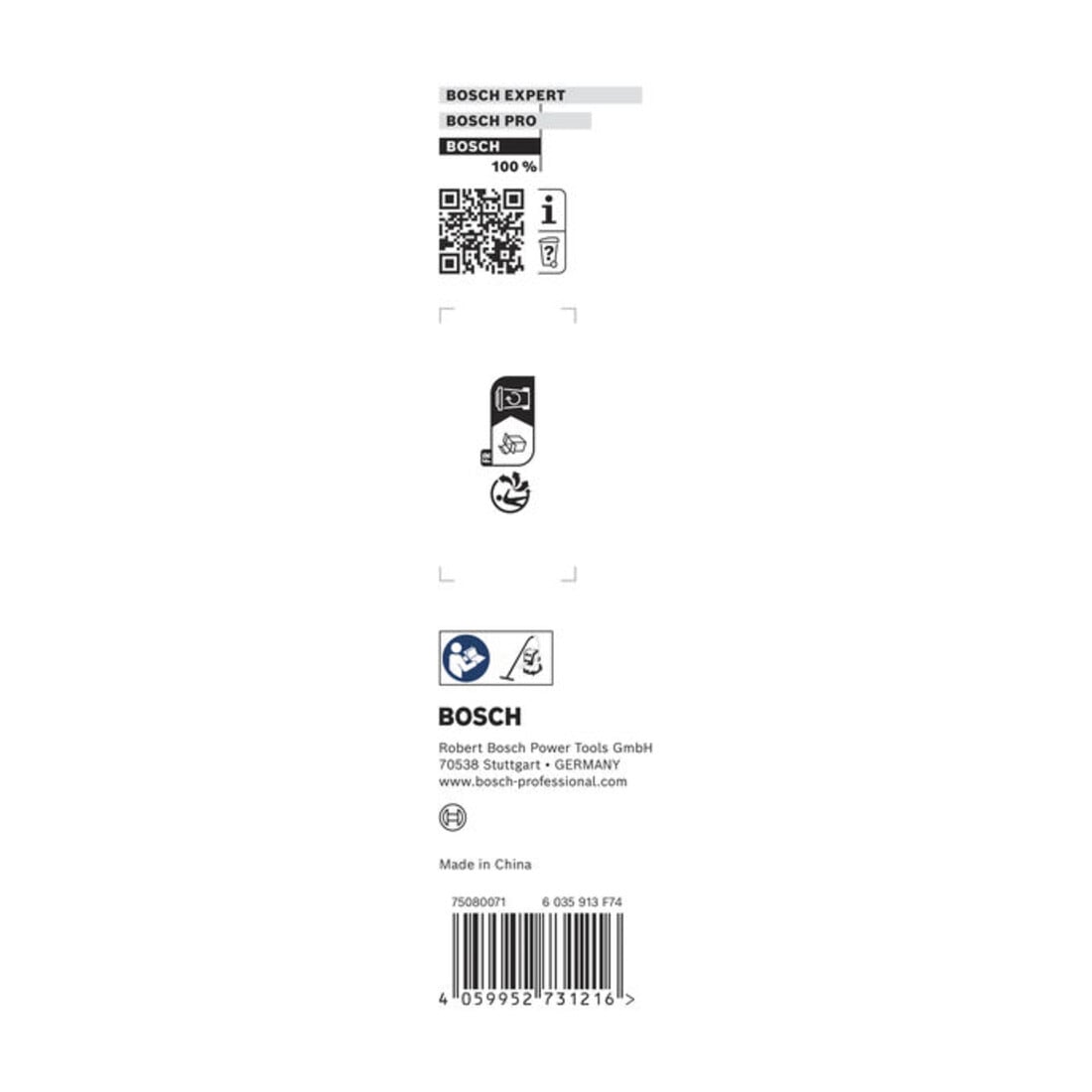Bosch Cartouche filtrante F8 pour aspirateur