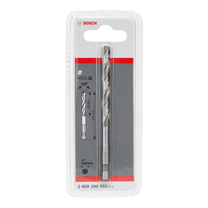 Bosch centreerboor HSS-G 100 mm