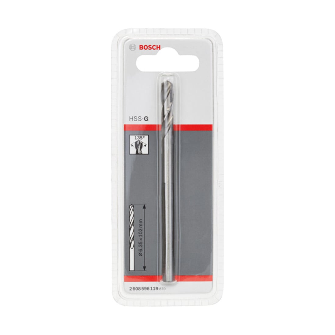Bosch centreerboor HSS-G 102 mm