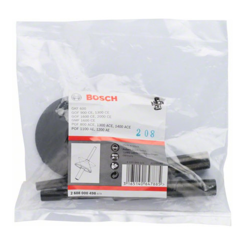 Bosch centreerpin set 3-delig 8, 12 mm 1/2", 1/4 "