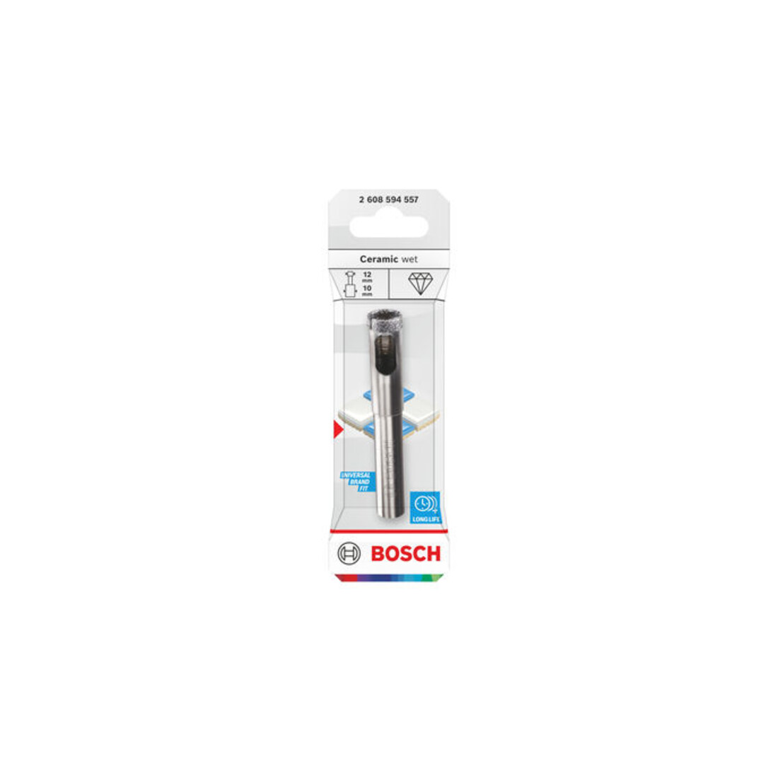 Bosch Ceramic wet Nassbohrer, 12 x 10 x 30 mm