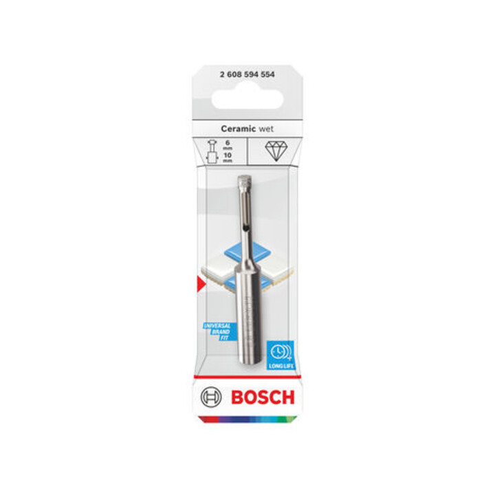 Bosch Ceramic wet Nassbohrer, 6 x 10 x 30 mm