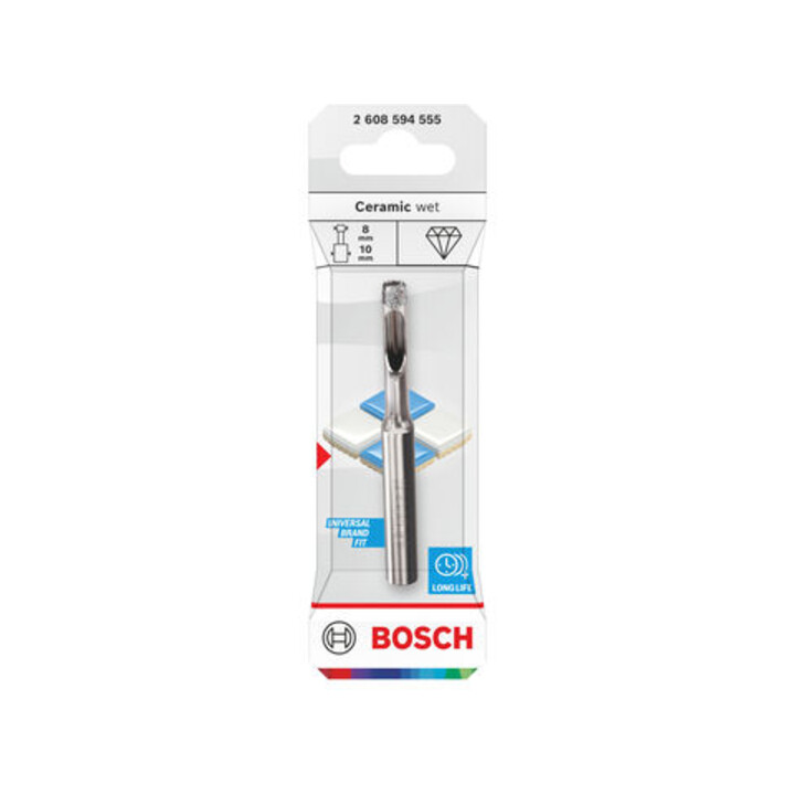 Bosch Ceramic wet Nassbohrer, 8 x 10 x 30 mm