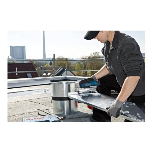 Bosch Cesoie per lamiera a batteria GSC 12V-13 Solo Version L-BOXX