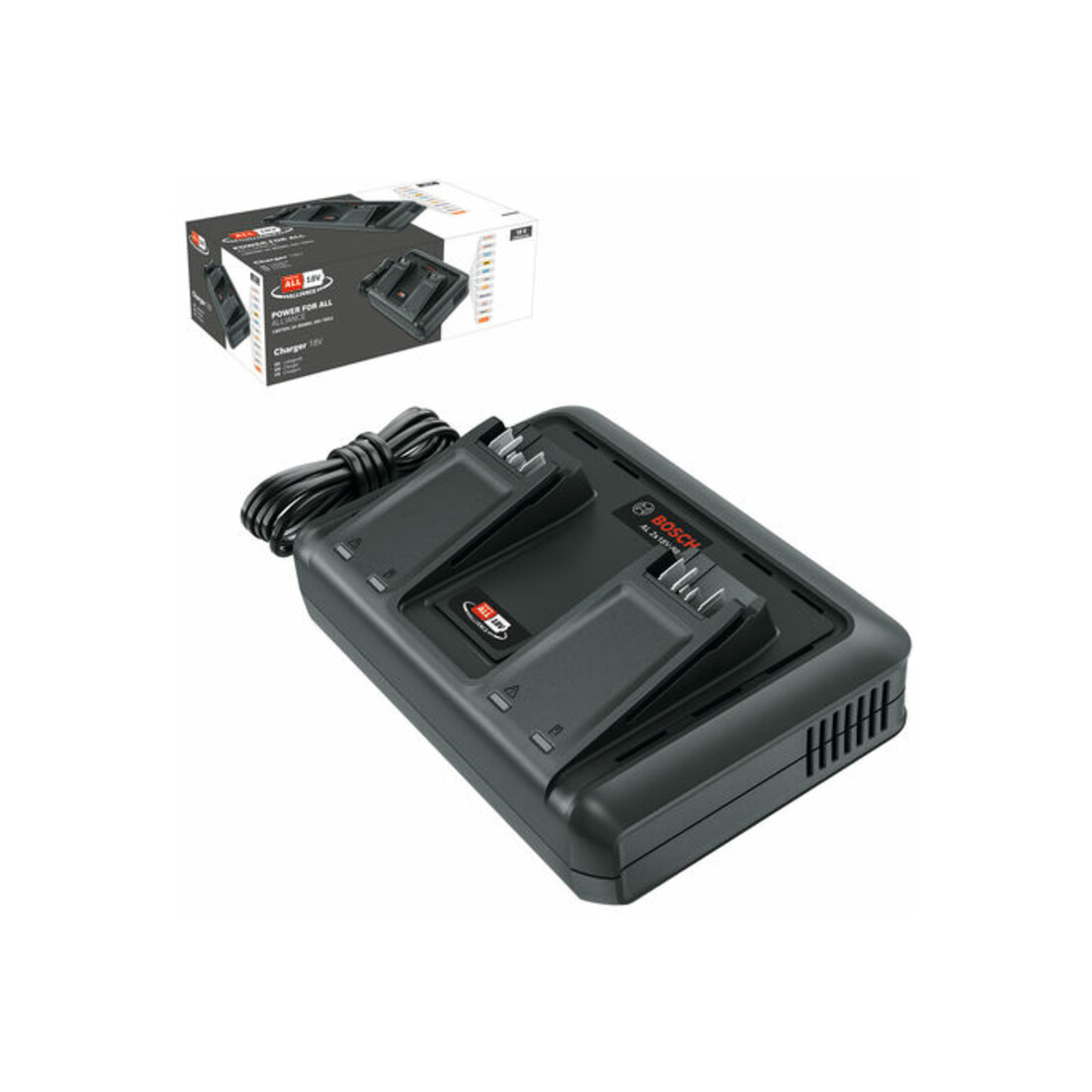 Bosch Chargeur rapide AL 2x18V-88