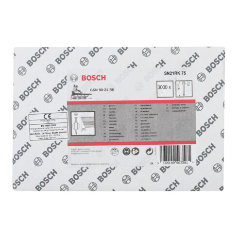 Bosch Chiodo a nastro con testa tonda SN21RK