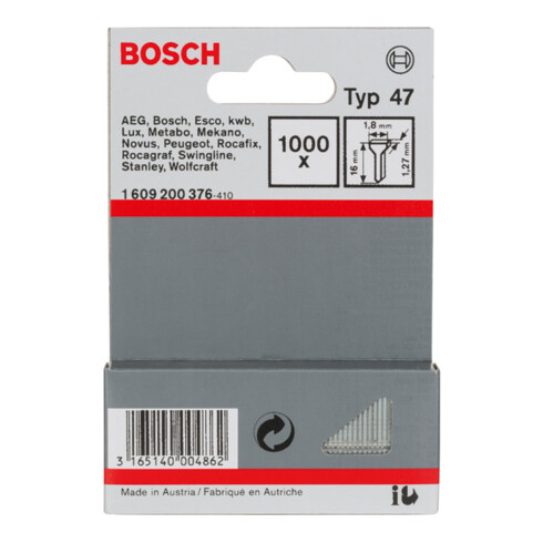 Bosch Chiodo a scatto tipo 47