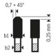 Bosch cirkelzaagblad Best for Laminate 305 x 30 x 2,5 mm 96-2