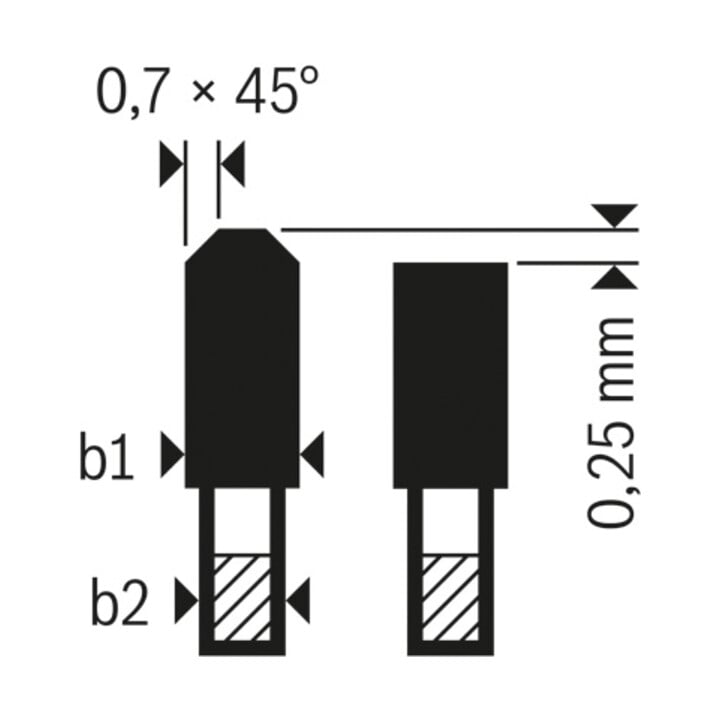Bosch cirkelzaagblad Best for Laminate 305 x 30 x 2,5 mm 96