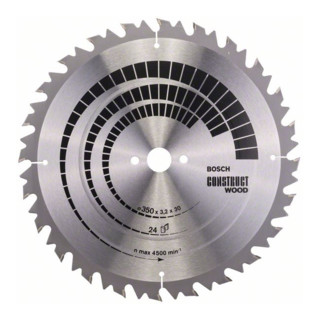 Bosch cirkelzaagblad Standard Wood voor tafelcirkelzagen 30 mm