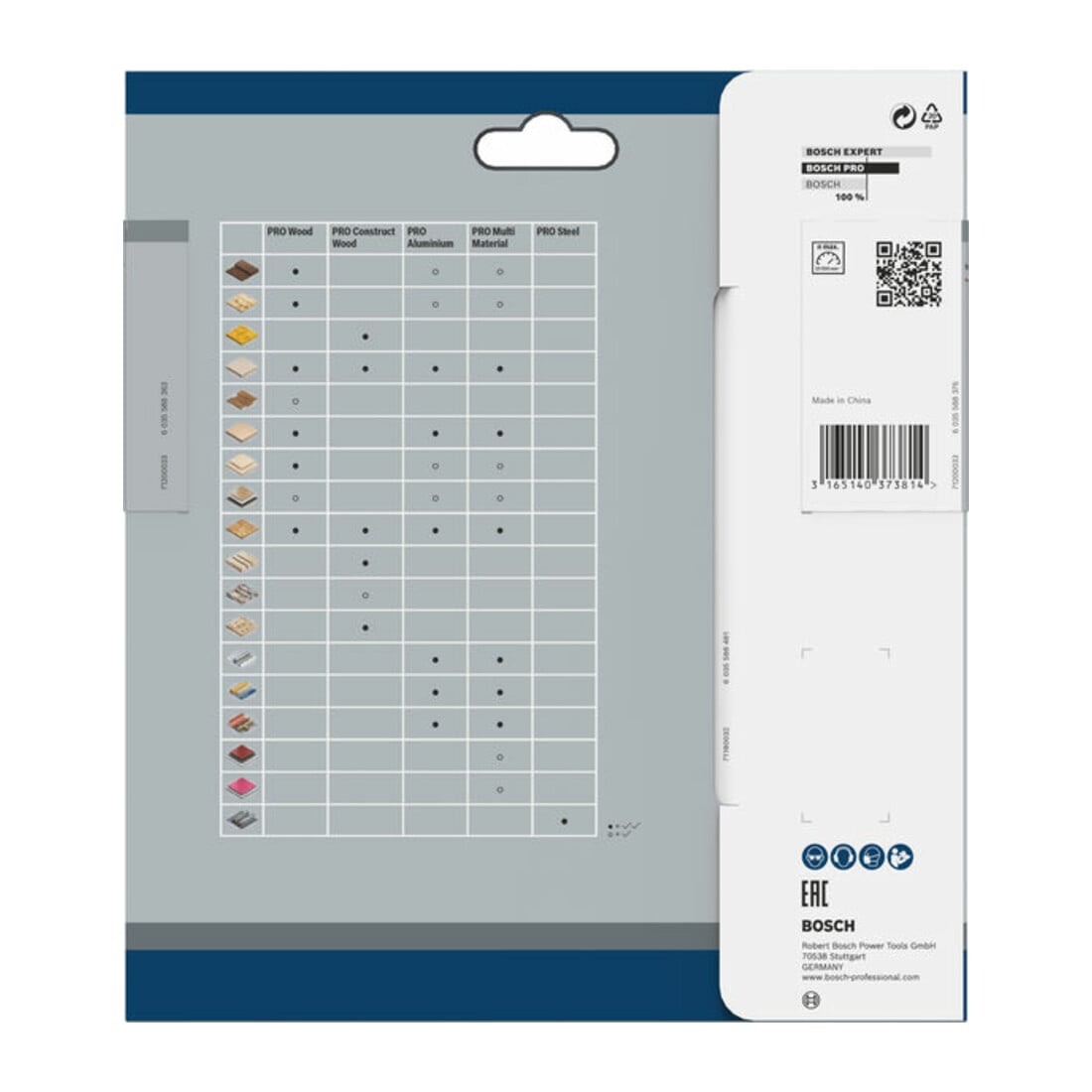 Bosch cirkelzaagblad Construct Wood 150 x 20/16 x 2,4 mm 12