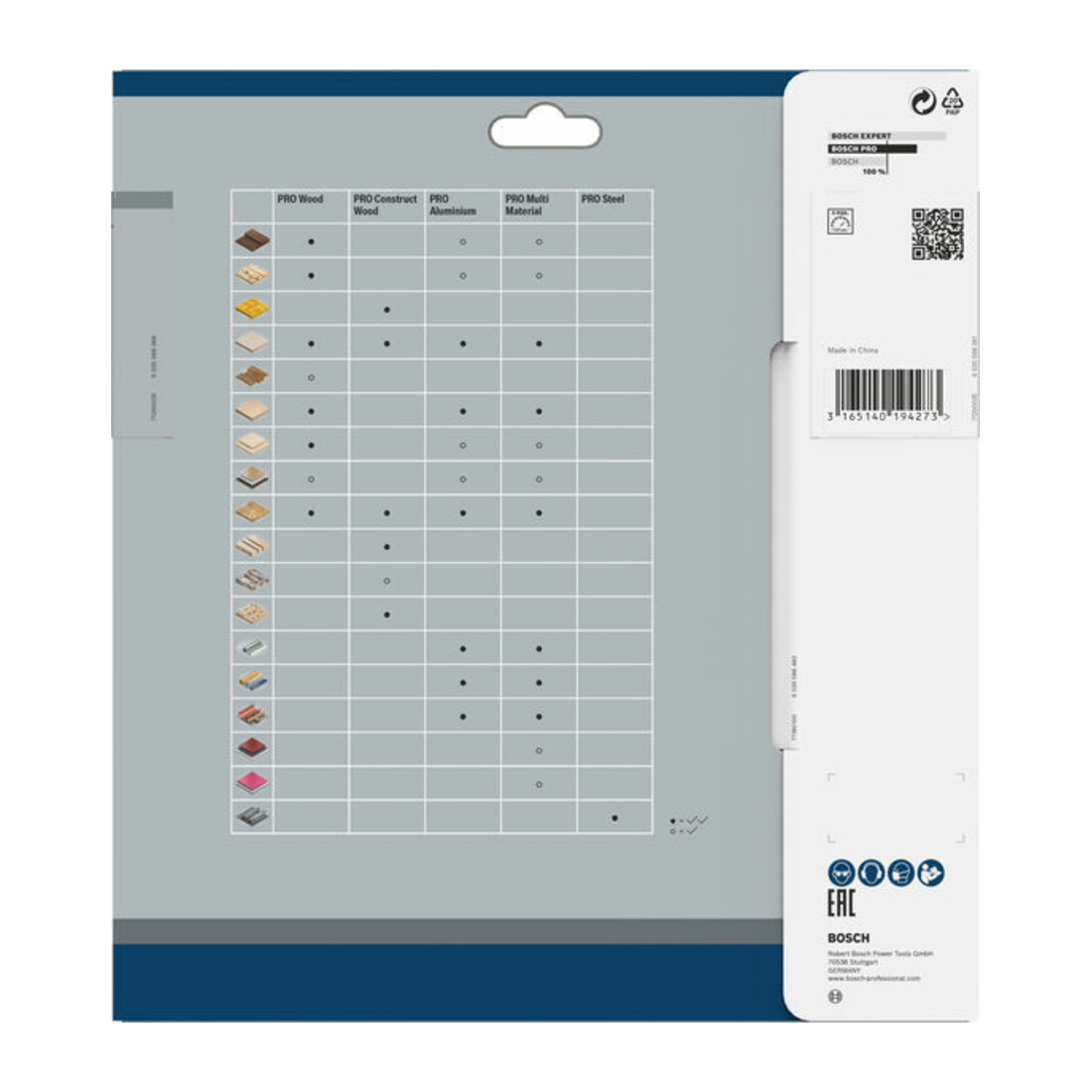 Bosch cirkelzaagblad Construct Wood 210 x 30 x 2,8 mm 14