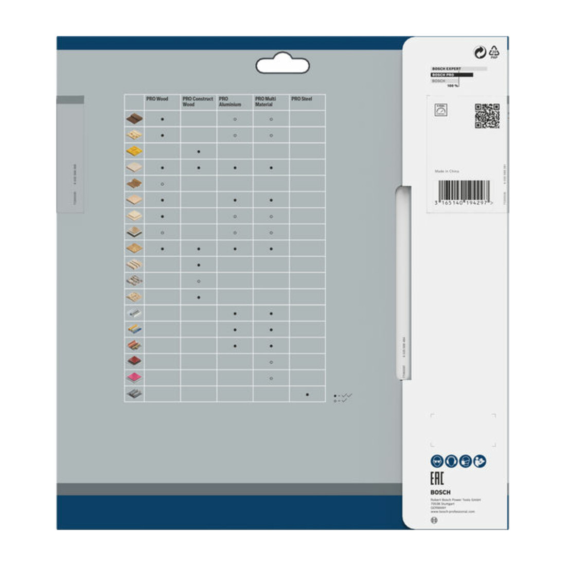 Bosch cirkelzaagblad Construct Wood 235 x 30/25 x 2,8 mm 16