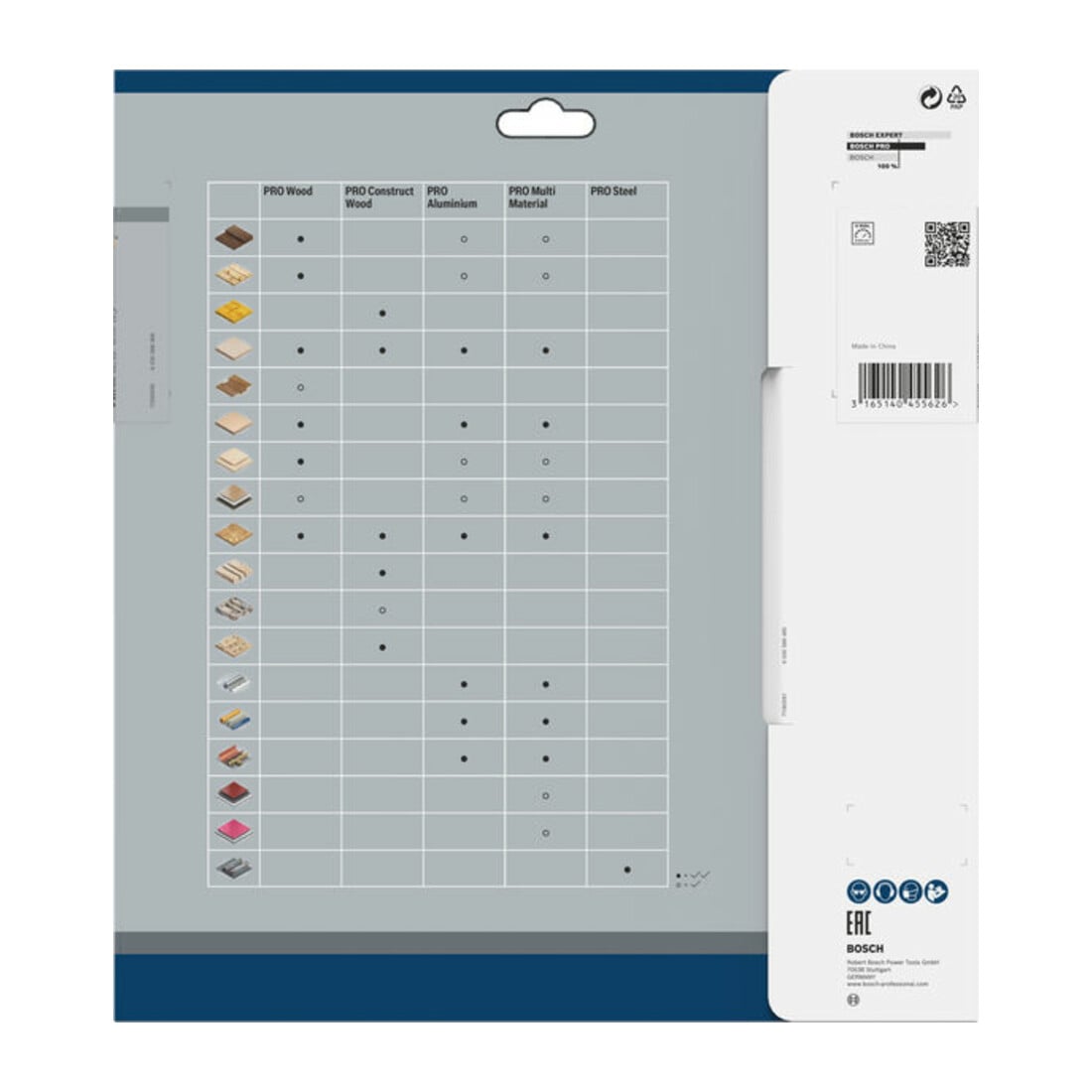 Bosch cirkelzaagblad Construct Wood 250 x 30 x 3,2 mm 20